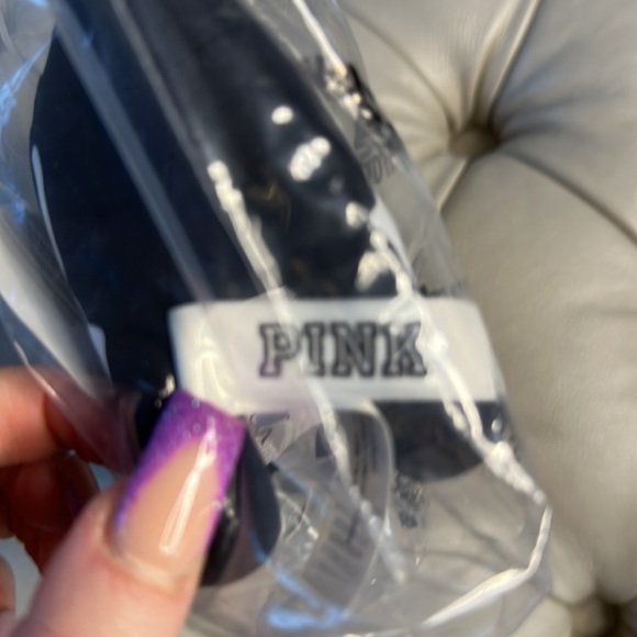 🐶NWT Pink by Victoria’s Secret Mini Skeleton Black & White Dog 🐶 - Picture 4 of 9